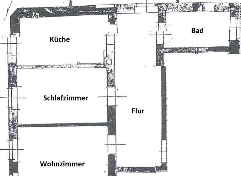 Wohnung zur Miete 360 € 2 Zimmer 61,2 m²<br/>Wohnfläche 1.<br/>Geschoss Meißen Meißen 01662