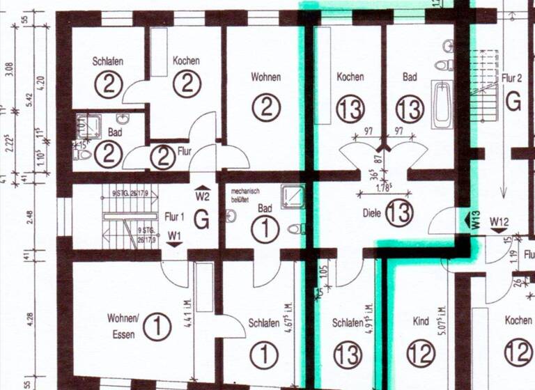 Studio zum Kauf als Kapitalanlage geeignet 99.900 € 1 Zimmer 54 m² Kernstadt Lippstadt 59555