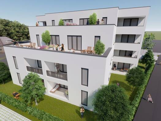 Wohnung zur Miete - Erstbezug 1.340 € 4 Zimmer 107,9 m² 1. Geschoss Innenstadt Neunkirchen 66538