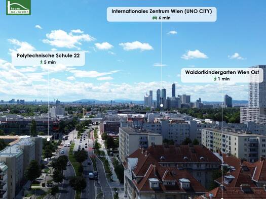 Wohnung zum Kauf 875.001 € 4 Zimmer 127,3 m² 4. Geschoss Meißnergasse 2 Donaustadt 1220