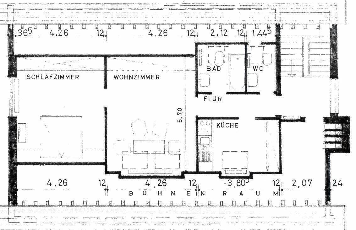 Wohnung zum Kauf 159.000 € 2 Zimmer 60 m²<br/>Wohnfläche Spaichingen 78549