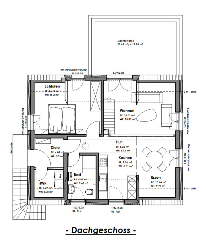 Terrassenwohnung zum Kauf 498.000 € 4 Zimmer 105 m²<br/>Wohnfläche 1.<br/>Geschoss Bad Kreuznach Bad Kreuznach 55543