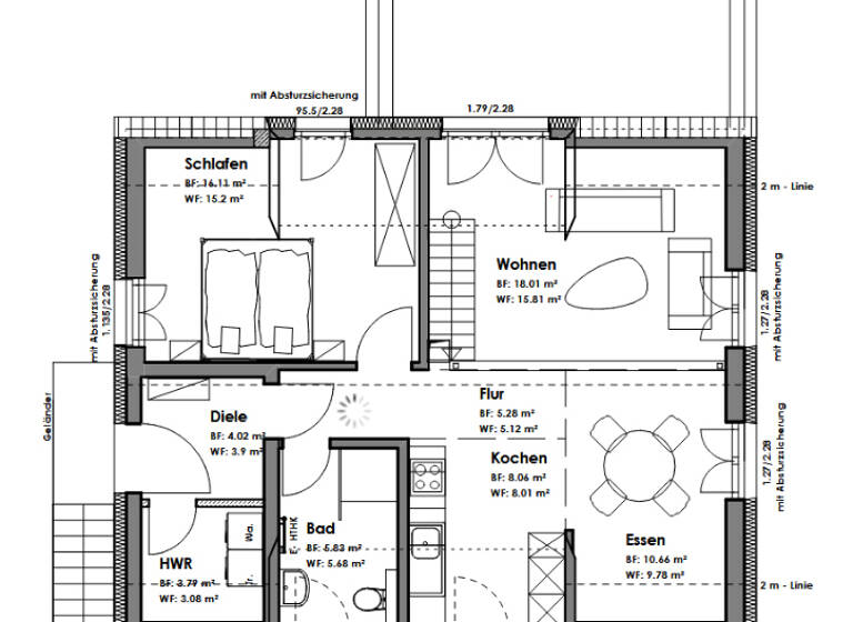Terrassenwohnung zum Kauf 449.000 € 4 Zimmer 105 m² 1. Geschoss frei ab sofort Bad Kreuznach 55543