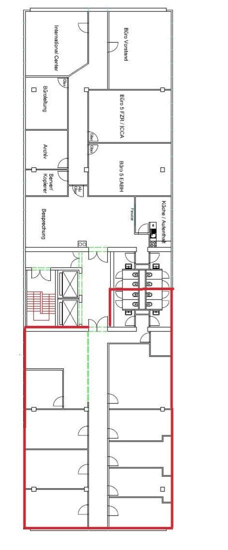 Bürofläche zur Miete provisionsfrei 13 € 294 m²<br/>Bürofläche Sachsenhausen - Süd Frankfurt am Main 60599