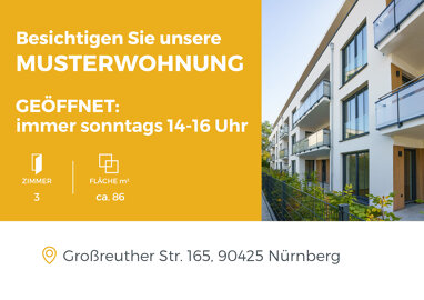 Terrassenwohnung zum Kauf provisionsfrei als Kapitalanlage geeignet 825.950 € 3 Zimmer 86,7 m² Großreuther Straße 165 Marienberg Nürnberg 90425