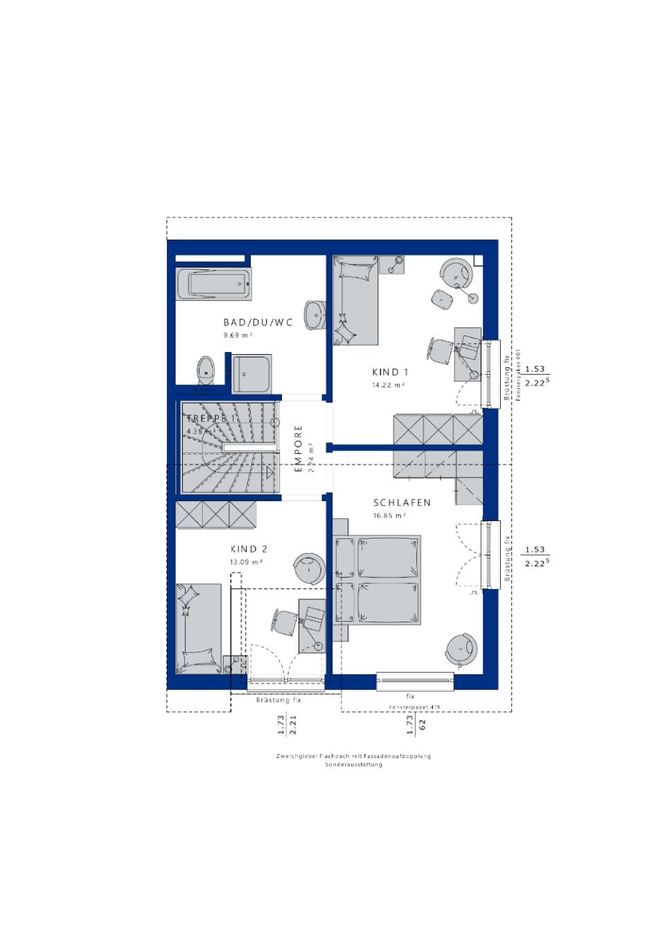 Doppelhaushälfte zum Kauf 619.697 € 4 Zimmer 122,3 m²<br/>Wohnfläche 450 m²<br/>Grundstück Blankenburg Berlin 13129