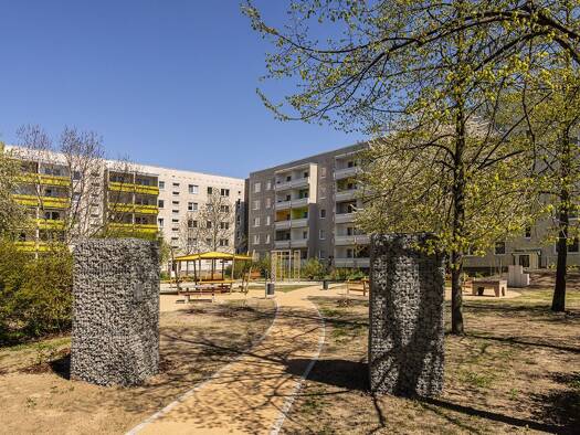 Wohnung zur Miete nur mit Wohnberechtigungsschein 349 € 2 Zimmer 48,3 m² Schlehenweg 16 Paunsdorf Leipzig 04329