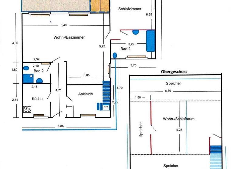 Doppelhaushälfte zum Kauf 239.000 € 3 Zimmer 85 m² 428 m² Grundstück Blandorf-Wichte Berumbur 26524