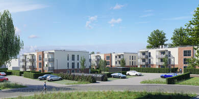 Wohnung zur Miete - Neubau 569 € 2 Zimmer 49 m² 2. Geschoss frei ab 01.09.2025 Zillestraße 15 Groß-Erkenschwick Oer-Erkenschwick 45739