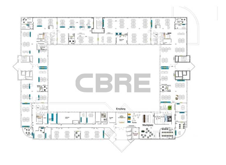 Bürofläche zur Miete provisionsfrei 14,50 € 1.288,5 m²<br/>Bürofläche ab 1.288,5 m²<br/>Teilbarkeit Weißensee Berlin 13086