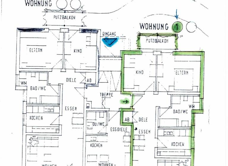 Wohnung zum Kauf 149.000 € 3,5 Zimmer 82,7 m² EG Neugattendorf Gattendorf 95185