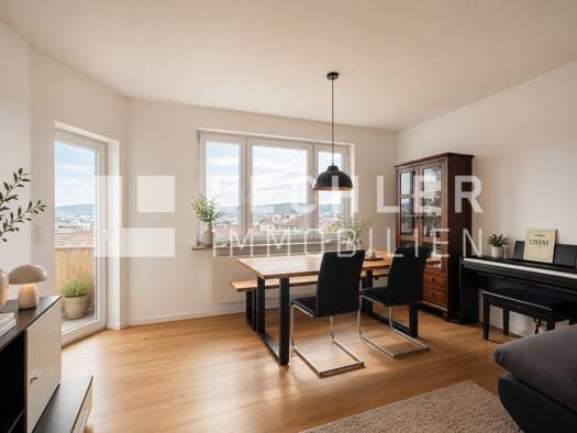 Wohnung zum Kauf 459.000 € 3 Zimmer 76 m² Nord Stuttgart / Nord 70192