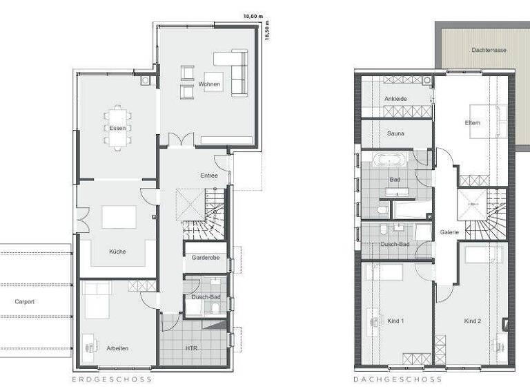 Villa zum Kauf 1.442.000 € 6 Zimmer 227 m² 1.151 m² Grundstück Niendorf Hamburg 22455