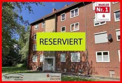 Wohnung zum Kauf 79.000 € 3 Zimmer 63 m² 3. Geschoss Borßum / Hilmarsum Emden 26725