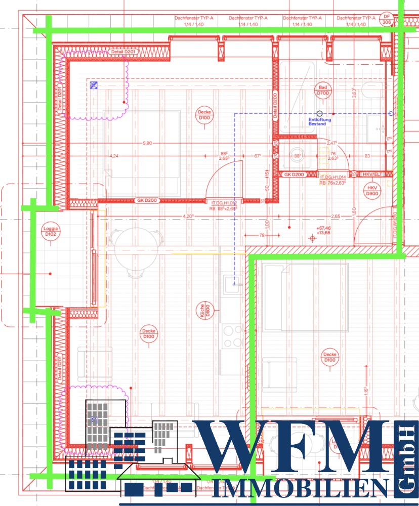 Wohnung zum Kauf 359.000 € 2 Zimmer 48,1 m²<br/>Wohnfläche Britz Berlin 12347