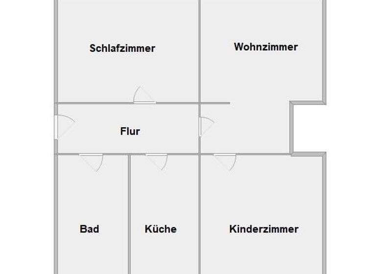 Wohnung zur Miete 435 € 3 Zimmer 71 m² frei ab sofort Stauchitz 01594