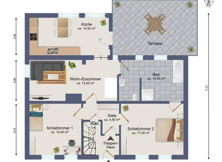 Mehrfamilienhaus zum Kauf 448.000 € 12 Zimmer 229,9 m² 642 m² Grundstück Sagard 18551