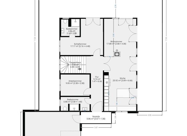 Haus zum Kauf provisionsfrei 1.800.000 € 5 Zimmer 242 m² 2.244 m² Grundstück Lemsahl-Mellingstedt Hamburg 22397