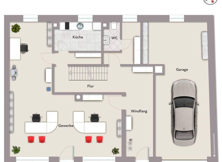 Einfamilienhaus zum Kauf 795.000 € 6 Zimmer 276 m² 189 m² Grundstück frei ab sofort Lauingen 89415