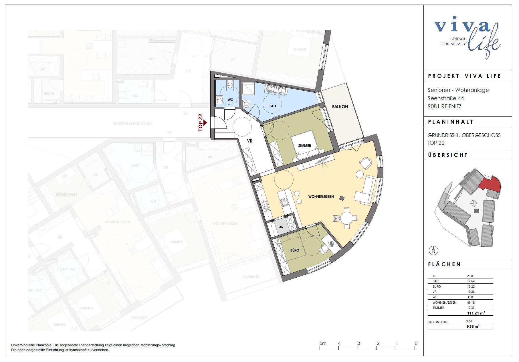 Studio zum Kauf provisionsfrei 706.700 € 3 Zimmer 111,2 m²<br/>Wohnfläche Reifnitz 9081