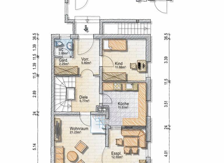 Doppelhaushälfte zum Kauf 494.000 € 5 Zimmer 115,5 m²<br/>Wohnfläche 339 m²<br/>Grundstück Harting Heldenstein 84431