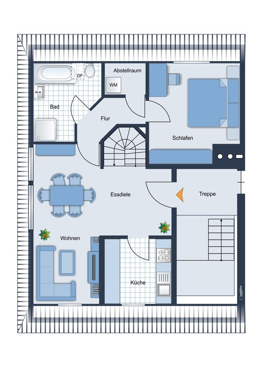 Maisonette zum Kauf 253.000 € 3 Zimmer 81 m²<br/>Wohnfläche 3.<br/>Geschoss Tuttlingen Tuttlingen 78532