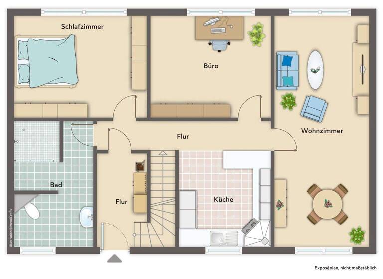 Doppelhaushälfte zum Kauf 135.000 € 6 Zimmer 140 m² 600 m² Grundstück Wittmund 26409