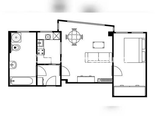 Wohnung zur Miete Tauschwohnung 400 € 2 Zimmer 53 m² 1. Geschoss Striesen-West Ortsamtsbereich Blasewitz 01307
