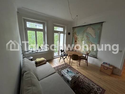 Wohnung zur Miete Tauschwohnung 900 € 3 Zimmer 58 m² 3. Geschoss Eimsbüttel Hamburg 20257