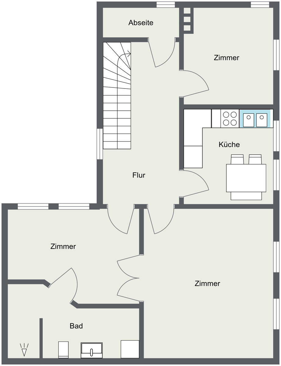 Wohnung zur Miete 1.710 € 5 Zimmer 180 m²<br/>Wohnfläche EG<br/>Geschoss Kappeln 24376