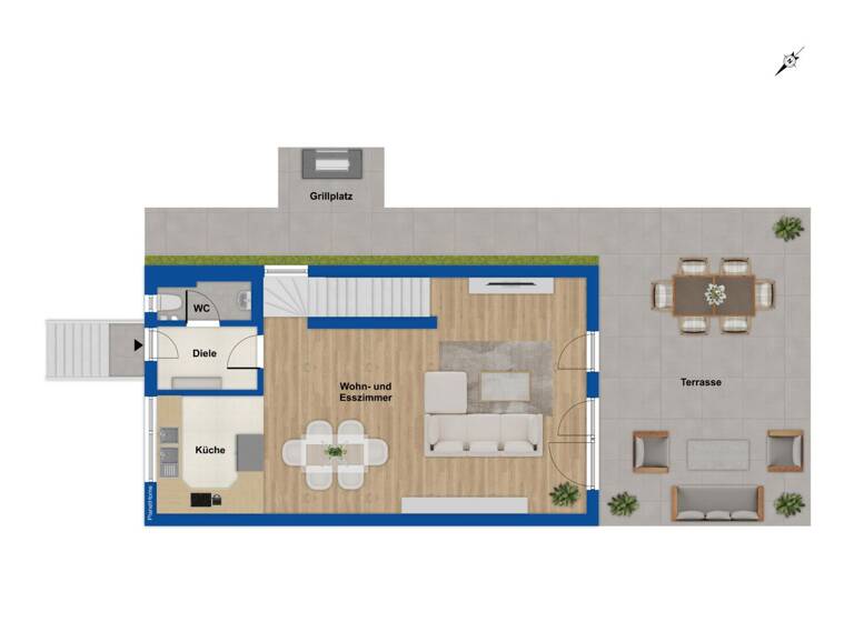 Reihenendhaus zum Kauf 1.180.000 € 5 Zimmer 151 m² 420,1 m² Grundstück Lerchenfeld Freising 85356