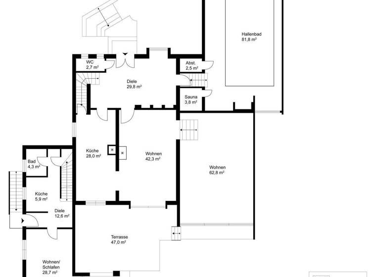 Villa zum Kauf 1.595.000 € 7 Zimmer 395 m² 2.099 m² Grundstück Isernhagen-Süd Hannover / Isernhagen-Süd 30657
