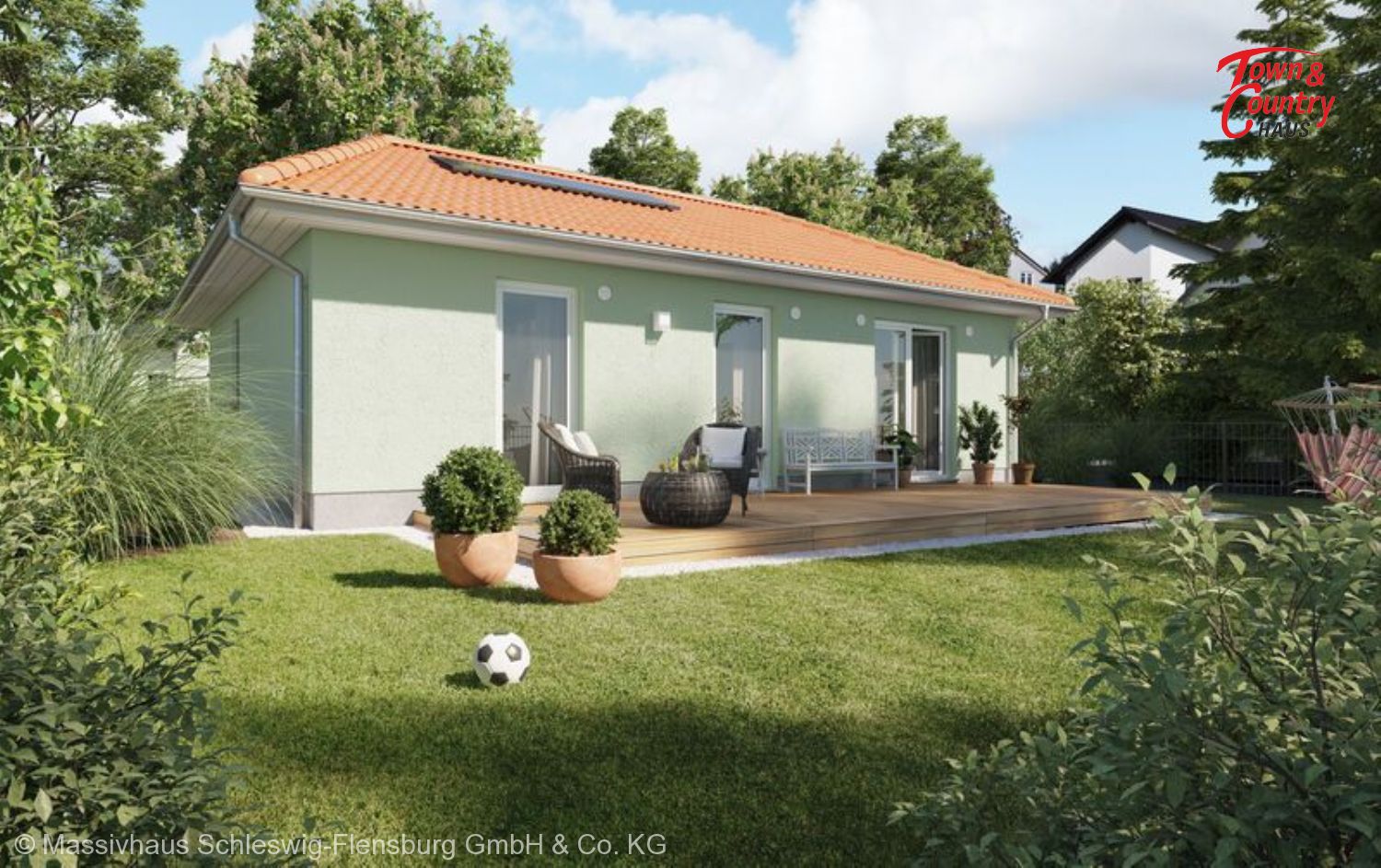 Bungalow zum Kauf provisionsfrei 322.480 € 3 Zimmer 76,8 m²<br/>Wohnfläche 594 m²<br/>Grundstück Selk 24884