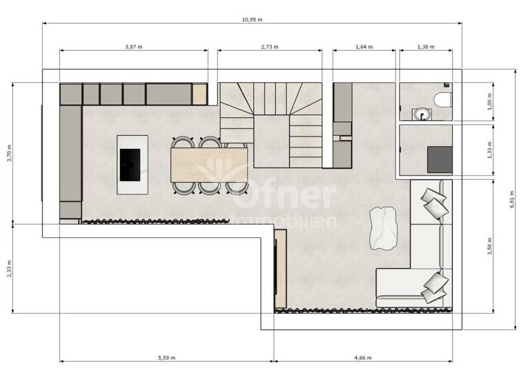 Doppelhaushälfte zum Kauf 620.000 € 4 Zimmer 200 m² Grundstück Malinska-Dubasnica 51511