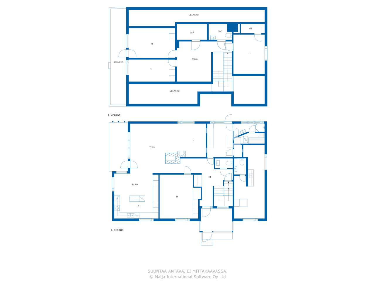 Einfamilienhaus zum Kauf 98.000 € 6 Zimmer 210 m²<br/>Wohnfläche 1.364 m²<br/>Grundstück Laaksotie 21 Ranua 97700