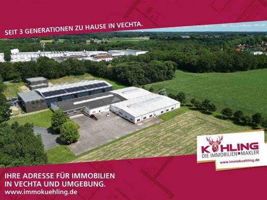 Produktionshalle zum Kauf 1.900.000 € 5.700 m² Lagerfläche Visbek Visbek 49429