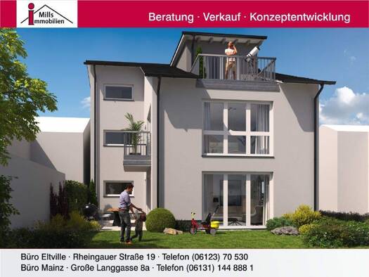 Wohnung zum Kauf 445.900 € 3 Zimmer 72 m² Ginsheim-Gustavsburg 65462