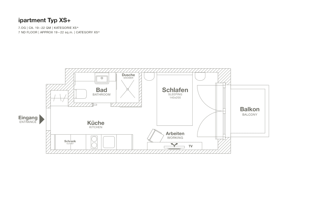 Wohnung zur Miete Wohnen auf Zeit 2.622 € 1 Zimmer 20 m²<br/>Wohnfläche 14.02.2025<br/>Verfügbarkeit Am Sandtorkai HafenCity Hamburg 20457