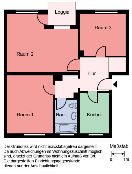 Wohnung zur Miete 469 € 3 Zimmer 70,9 m²<br/>Wohnfläche 1.<br/>Geschoss 01.04.2025<br/>Verfügbarkeit Am Iserbach 47 Sundwig Hemer 58675