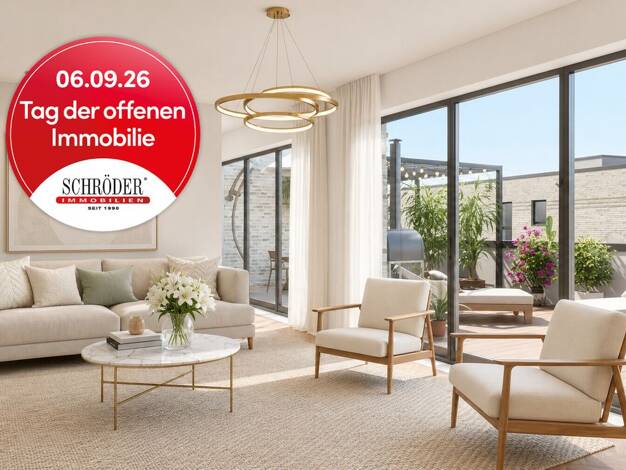 Penthouse zur Miete 1.509 € 3 Zimmer 88,8 m² 4. Geschoss Brahmsallee 29 Winsen Winsen (Luhe) 21423