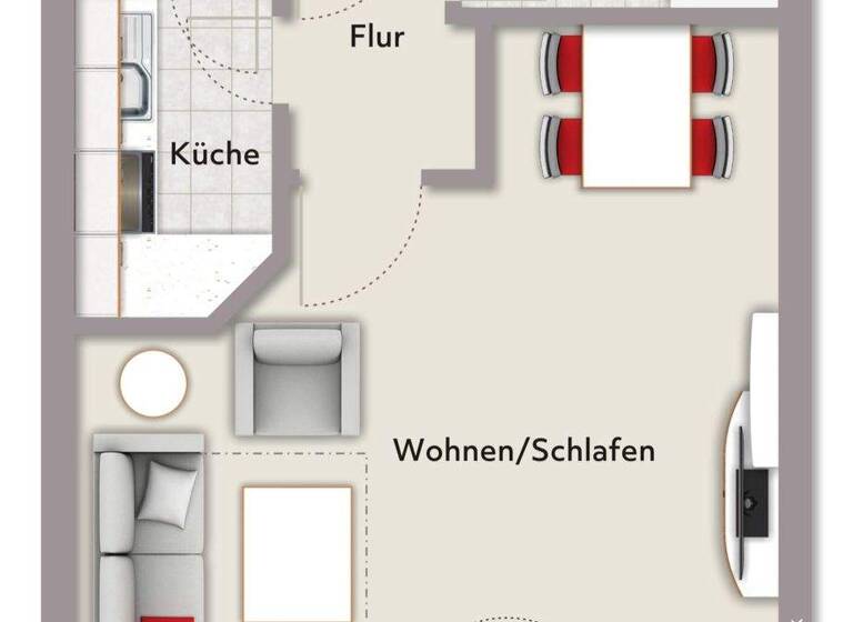 Studio zur Miete 435 € 1 Zimmer 32 m² Wilstorf Hamburg 21077