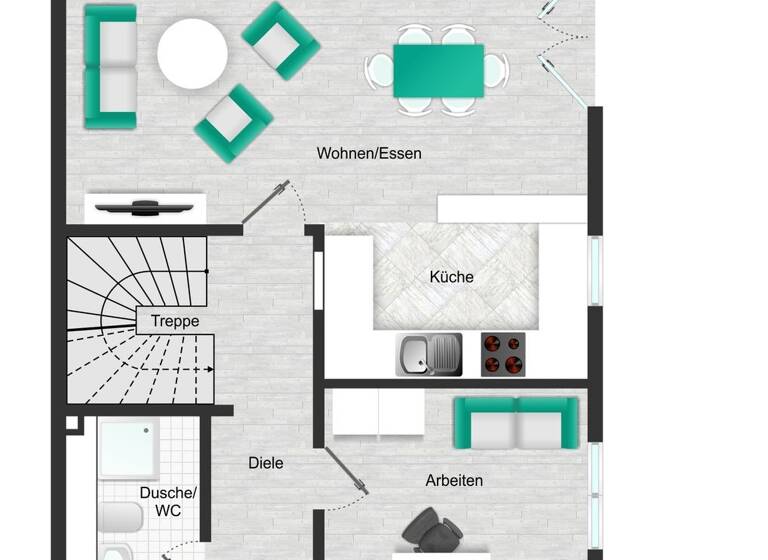 Doppelhaushälfte zum Kauf 898.500 € 5 Zimmer 126 m² 235 m² Grundstück Markt Schwaben 85570
