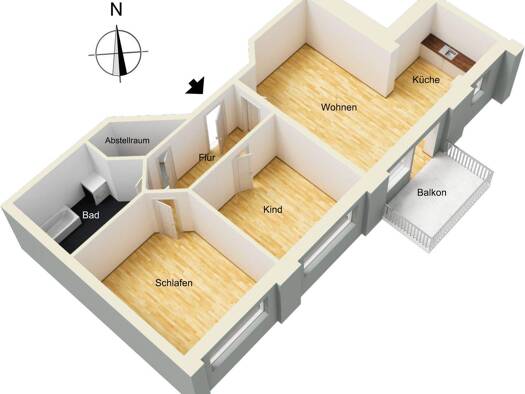 Wohnanlage zum Kauf als Kapitalanlage geeignet 70.000 € 3 Zimmer 76,5 m² Hegelstraße 64 Südvorstadt Plauen 08527