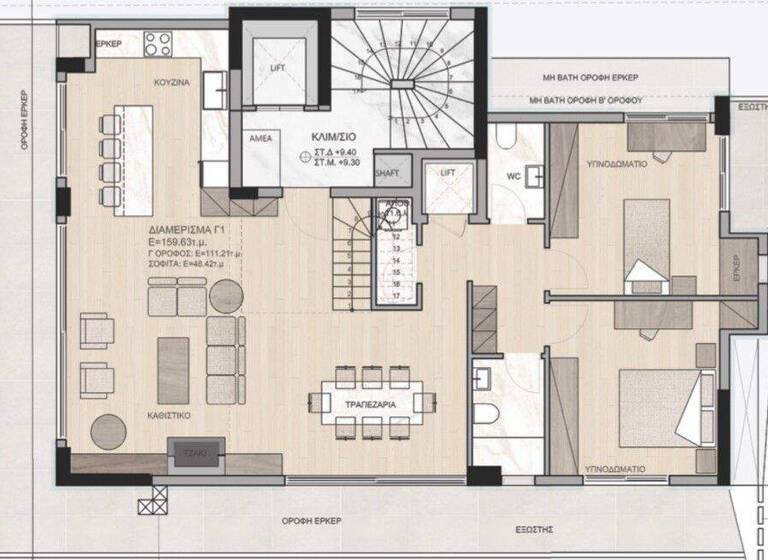 Maisonette zum Kauf 1.400.000 € 5 Zimmer 160 m² 3. Geschoss Athen