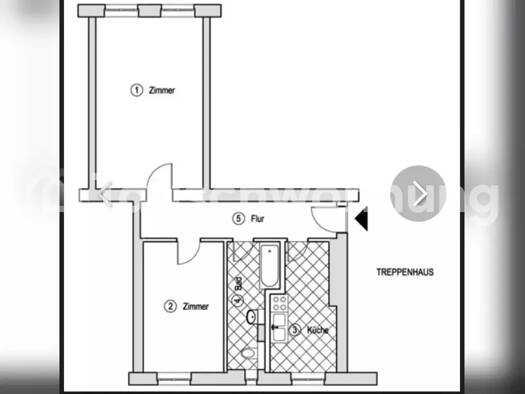 Wohnung zur Miete Tauschwohnung 634 € 2 Zimmer 58 m² 4. Geschoss Französisch Buchholz Berlin 10439