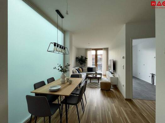 Wohnung zum Kauf provisionsfrei 220.000 € 2 Zimmer 55,7 m² 2. Geschoss Orionstraße 14 Ufer Linz 4030