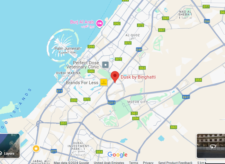 Studio zum Kauf provisionsfrei 223.000 € 1 Zimmer 38 m² Dubai 10101