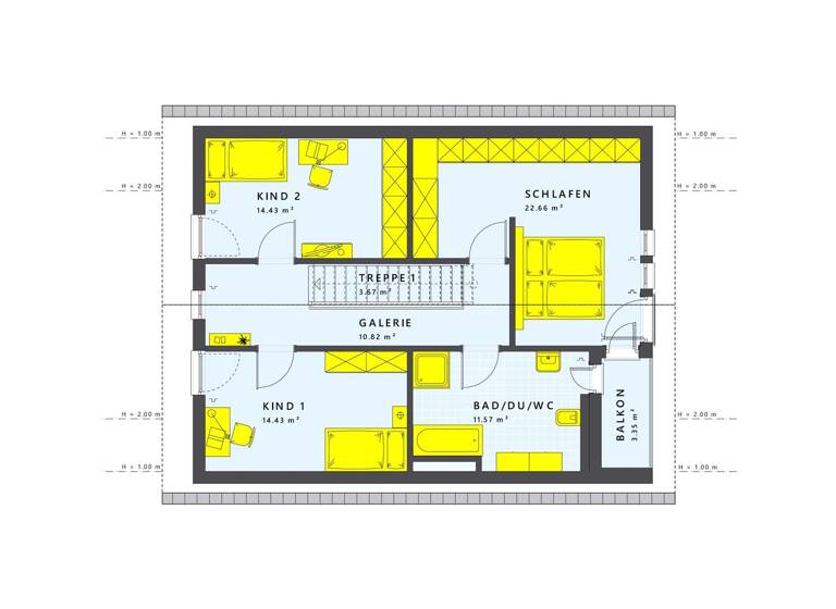 Einfamilienhaus zum Kauf 505.529 € 6 Zimmer 145,1 m² 992 m² Grundstück Nauen Nauen 14641
