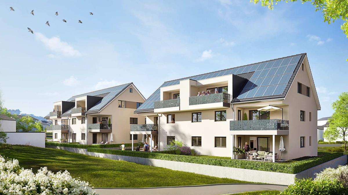 Terrassenwohnung zum Kauf provisionsfrei 596.000 € 3 Zimmer 82,6 m²<br/>Wohnfläche EG<br/>Geschoss Uhlandstraße 10/1 Gärtringen Gärtringen 71116