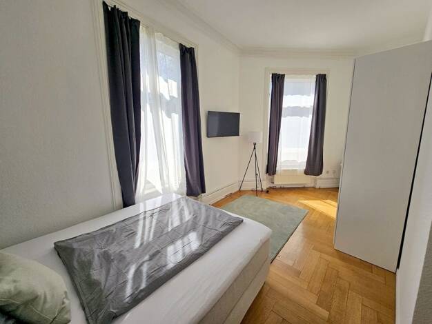Studio zur Miete Wohnen auf Zeit 650 € 4 Zimmer 18 m² frei ab 30.06.2025 Uhlandstraße 2.Og rechts Ostend Frankfurt am Main 60314
